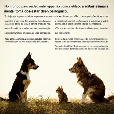 Como a saúde mental dos pets impacta seu bem-estar geral